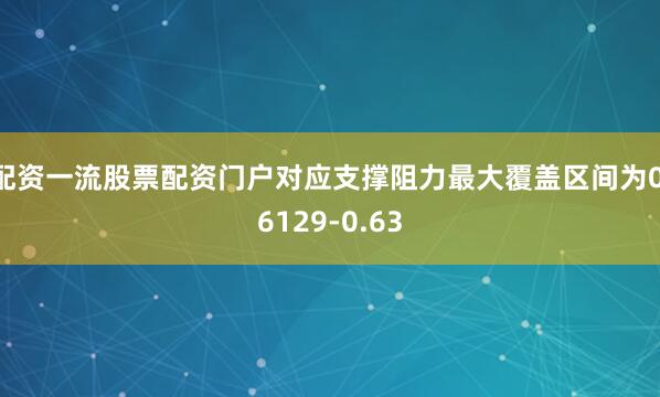配资一流股票配资门户对应支撑阻力最大覆盖区间为0.6129-0.63